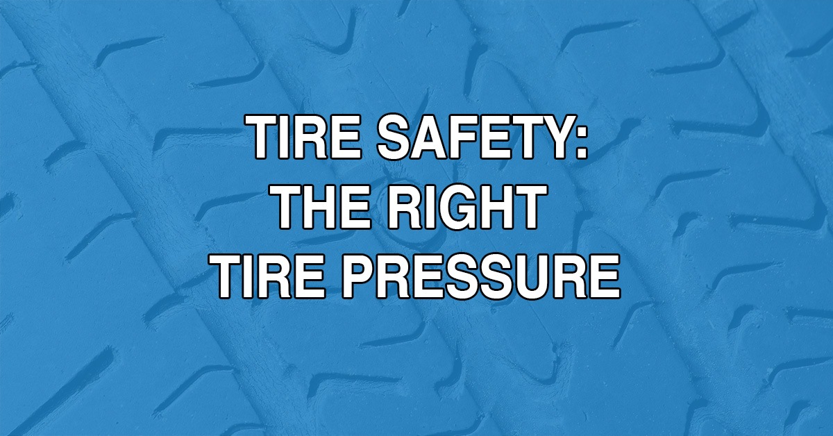 Article - The Right Tire Pressure